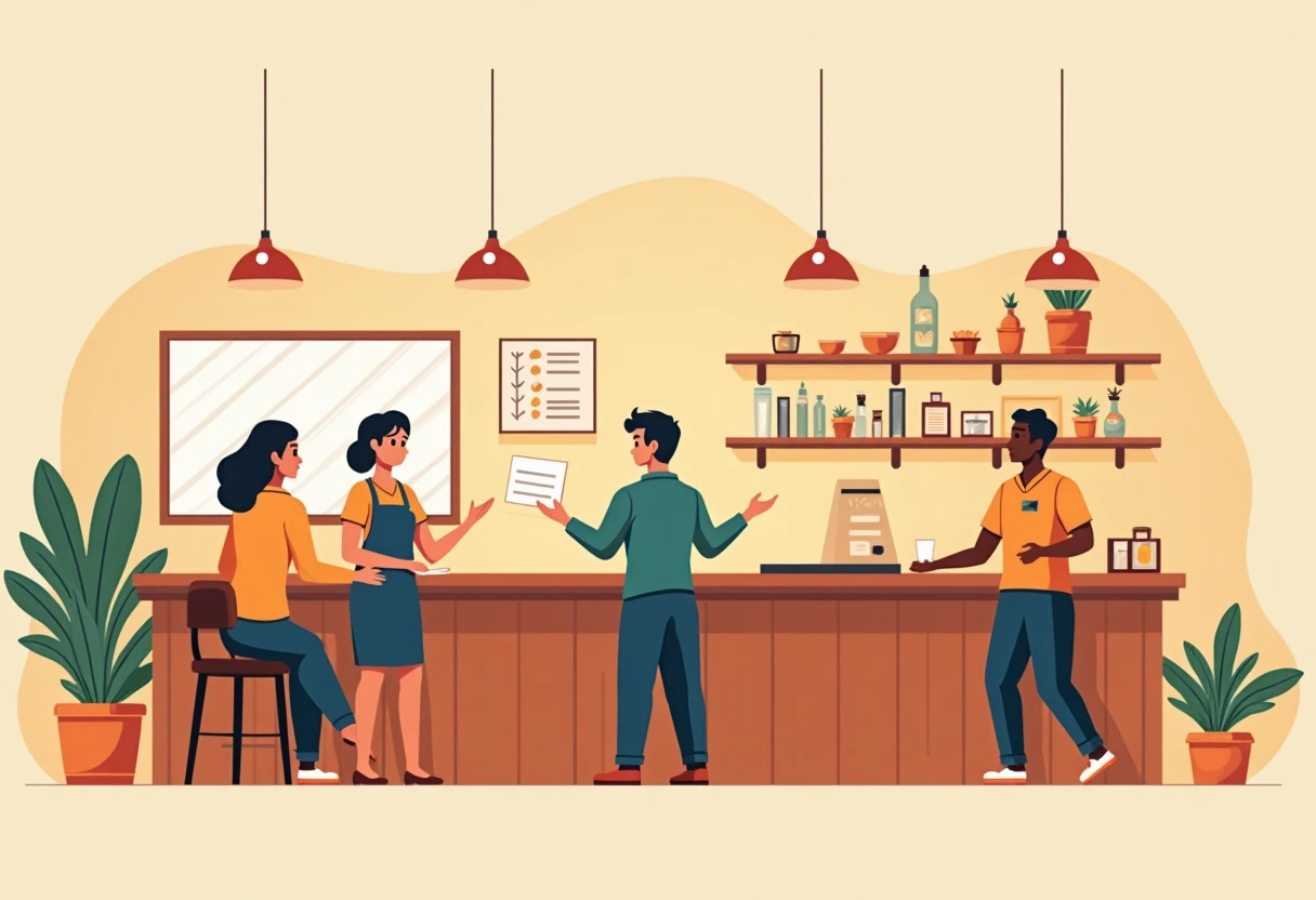 Hospitality scene in Geelong